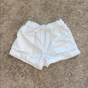 aerie white shorts